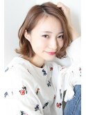 外ハネショートボブ