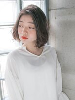 リリアン 青山(relian) ナチュラルアッシュグレーでこなれ感☆