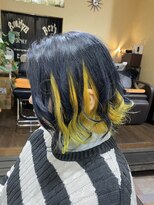 サムブリッジ(SOMEBRIDGE)&nbsp;★インナーハニーイエロー×ダークグレー☆（SOME BRIDGE 亀有）