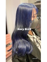 ゲーム 原宿店(GAME)&nbsp;艶ネイビーブルーカラー