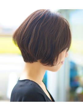 トランクヘアデザイン(TRUNK Hair Design) 【TRUNK Hair Design 西本】暗髪ショートBOB