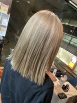 ラフ 難波店(LAFF)&nbsp;#黒髪#ボブルフ#ネビージュ#小顔#ワンレン