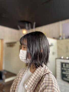トリップ ヘアーメイク 切りっぱなし