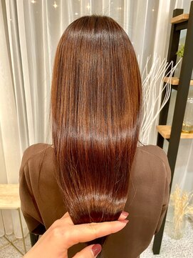 ジーナ 福岡千早(Zina) 【Zina】艶カラー/チョコレートブラウン/20代30代40代