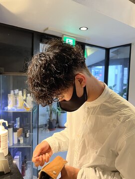 アイズ 海老名(AIZU) 波巻きパーマツイストスパイラルパーマ波巻きスパイラルパーマ