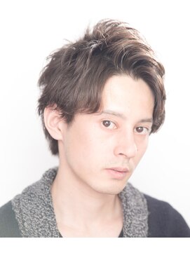 ルルディ バイ アフロディーテ銀座(luludi by APHRODITE) ハイライト/マッシュパーマ/ウルフ/アッシュブラック/銀座