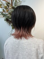 ピッポ(PIPPO) ウルフカット ピンクグレージュ