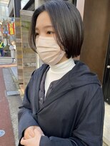 コフィー バイ メルト 吉祥寺(cofy by melt)&nbsp;【三ツ井純】切りっぱなしボブ レイヤーボブ センター分け