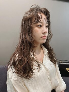 ネロ ヘアサロン 渋谷(NERO HAIR SALON) 【田中結】ロング ウェーブパーマ ふわふわ