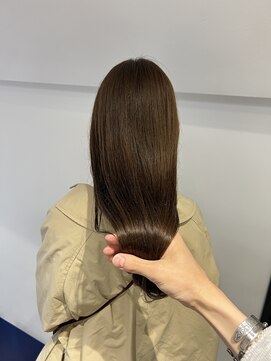 トレス(TRESS) 艶カラー シアーカラー オリーブベージュ