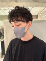 ラミ(L'ami)&nbsp;くせ毛風パーマ/大人爽やかモテ髪マッシュ/ツーブロ