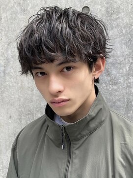 ディバイン 船橋店(divine) 無造作メンズマッシュパーマニュアンスパーマスパイラルパーマ