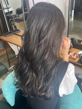 ミスターグッドモーニング(MR.GOOD MORNING) ブリーチなし！透明感爆発アッシュグレーカラー