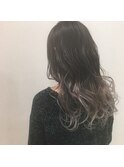 【ced.】グラデーション_アッシュベージュ