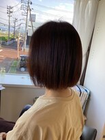 コア フィール ア デイ(COIFFURE A DAY) 新規お得クーポンあり【見附　今町】M3D切りっぱなしボブ