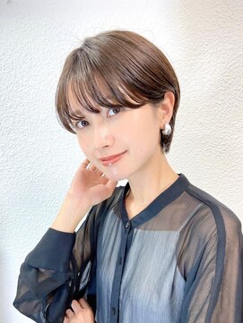 ナツヤ(NATSUYA) 前髪あり大人ショート20代30代40代表参道