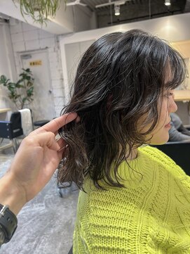 レトン 銀座(leton) くせ毛パーマ切りっぱなしボブ/エアリーロング/美髪/銀座