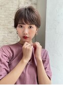 ニュアンスパーマ/ハンサムショート/ハイトーンカラー[池袋駅]