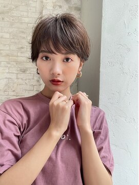 アンバー 池袋(amber) ニュアンスパーマ/ハンサムショート/ハイトーンカラー[池袋駅]