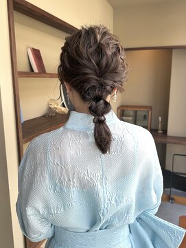 イニ(ini) ふわふわ編み下ろし