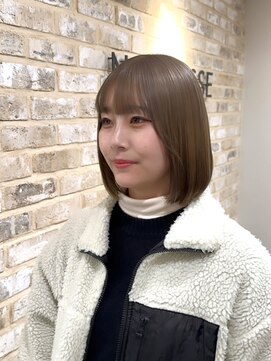 ノブレス(NOBLESSE) ナチュラルハイトーンボブ