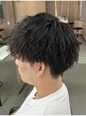 メンズマッシュ ツイストスパイラルパーマ
