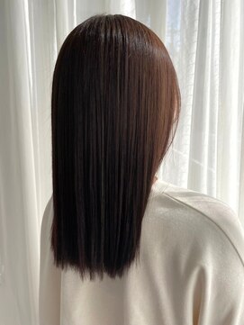 チャオ バイ ミチ(Chao by MICHI) 【ChaoMICHI sachika】艶髪　髪質改善ストレート　ブラウンヘア