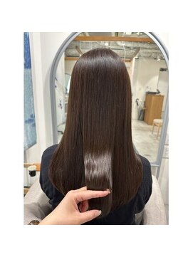 インスヘアー 梅田(INCE HAIR) 艶々ロングストレート