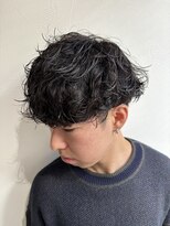 グラフ 立川(Graph.)&nbsp;無造作ニュアンスツーブロックマッシュメンズカット