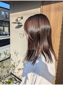 ピンクベージュカラー