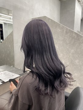 ファイブバイジエクト 堀江(FIVE by The Ect) ラベンダーカラー パープルカラー ラベンダーグレージュ