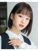 似合わせカット　メルティーカラー　ボブ