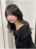 韓国ウェーブヘア前髪カットレイヤーカット髪質改善銀座