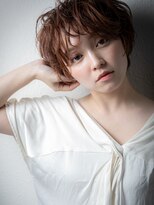カバーヘア ブリス 大宮西口(COVER HAIR bliss)&nbsp;抜け感ウェットヘアハイライトフェザーショートt大宮20代30代