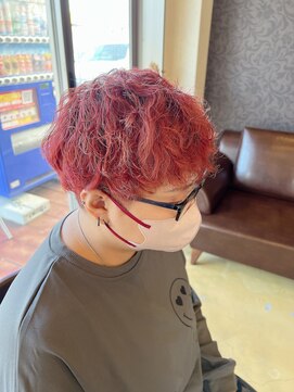 浪漫館 アールズコート(R's Court) レッドオレンジショート@伊達　2/15