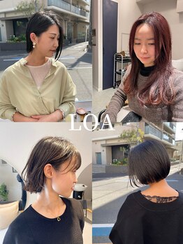 ロア(LOA)の写真/丁寧なカウンセリングでお好みを聞きご提案◎あなただけのオーダーメイドなスタイルを！