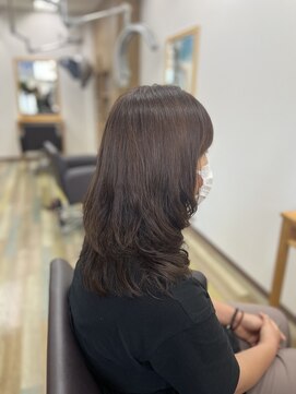 ルポ(repos) 白髪染め髪質改善40代50代60代縮毛矯正酸性ストレート清須新清洲