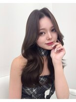 アマトウキョウスマートサロン(AMA TOKYO×Smart Salon)&nbsp;韓国ヘア　レイヤーカット　顔まわり