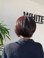 リベルテ 渋谷(Liberte)&nbsp;前下がりボブ【渋谷/髪質改善/学割/ブリーチ/レイヤー】