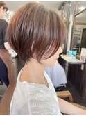 ナチュラルショートボブ