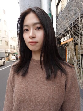 セーヌ(CEINE) 三軒茶屋ベージュオレンジショートボブウルフレイヤー髪質改善