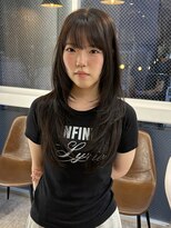 シェノン(Chainon.)&nbsp;艶髪　レイヤーカット　ハッシュカット【博多】