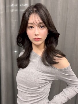 アリュウル 表参道(ALLURE) レイヤーカットキレイめ韓国美人ヘア　千葉