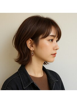 スープレックス ヘアーデザイン(SOUPREX HAIR DESIGN) 大人ブラウンボブ 20代 30代 40代 50代 60代 髪質改善 学割