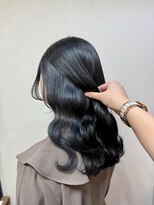 キャラ 池袋本店(CHARA)&nbsp;全頭ブリーチをインナーデザイン/ブルージュインナー