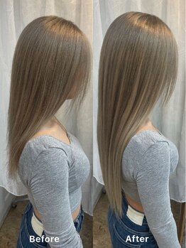 ベック(BECK)の写真/必ず似合わせ★【シールエクステ税込320円】持ちの良さが大好評！ハイライトもエクステで◎