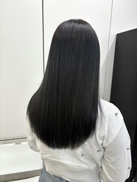 韓国顔まわりレイヤーカットグレージュオリーブベージュブラウン