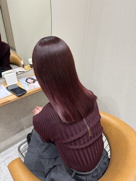 シカ 神戸三宮元町店(Cica) 髪質改善 UPTOGLOSS 神戸三宮元町 縮毛矯正 赤髪 美髪