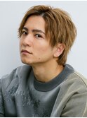王道◎毛流れセンターパート/清潔感×ナチュラルメンズヘア