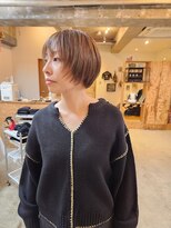 スタンド(STAND) ショートボブ+顔回りのレイヤー